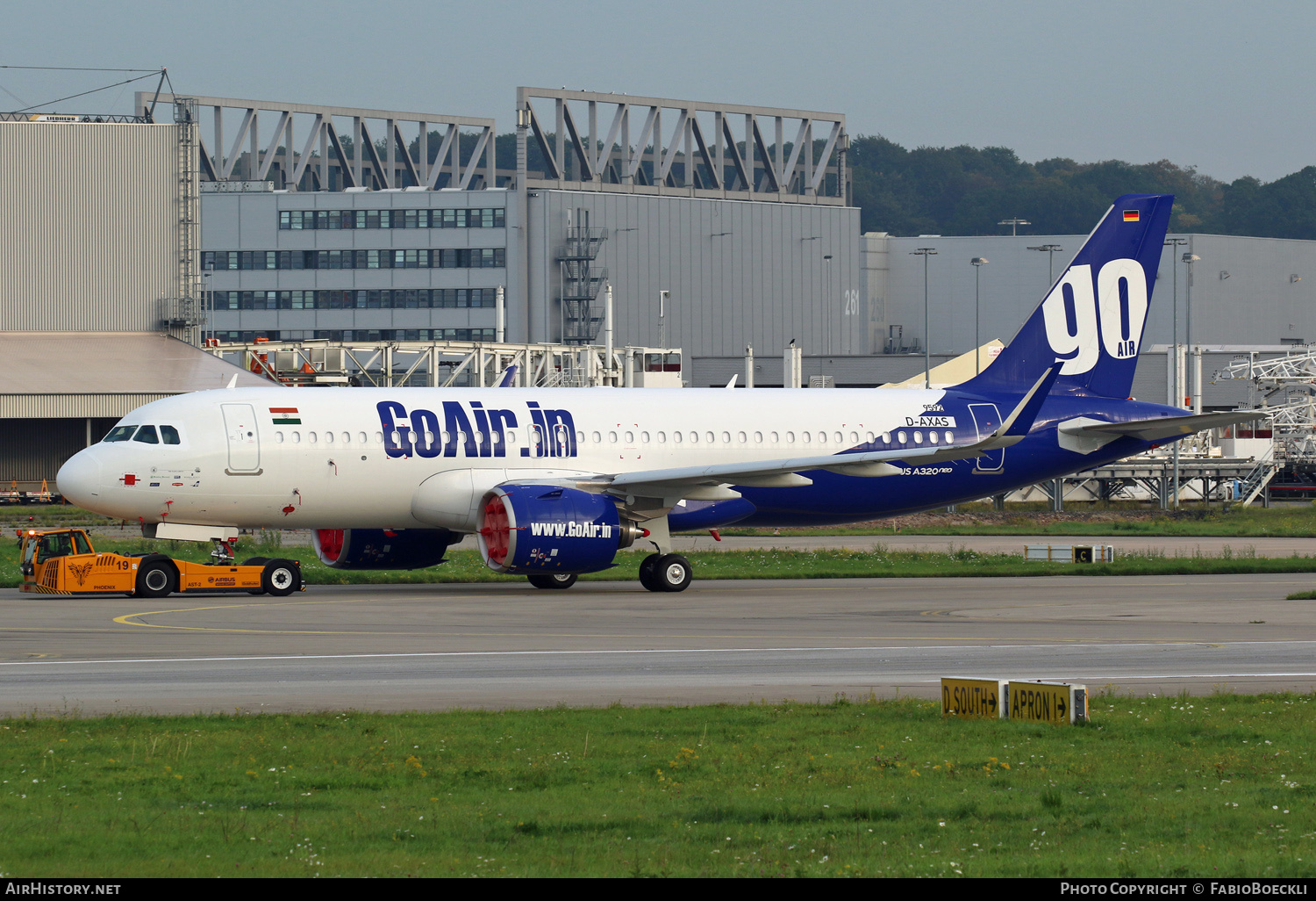 Aircraft Photo of D-AXAS / VT-WJY | Airbus A320-271N | GoAir | AirHistory.net #528504