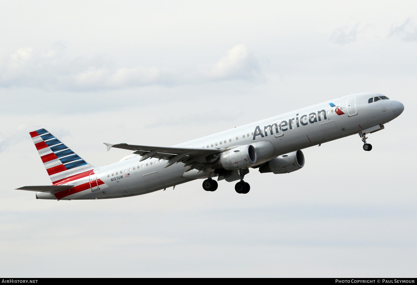 Aircraft Photo of N157UW | Airbus A321-211 | American Airlines | AirHistory.net #528506