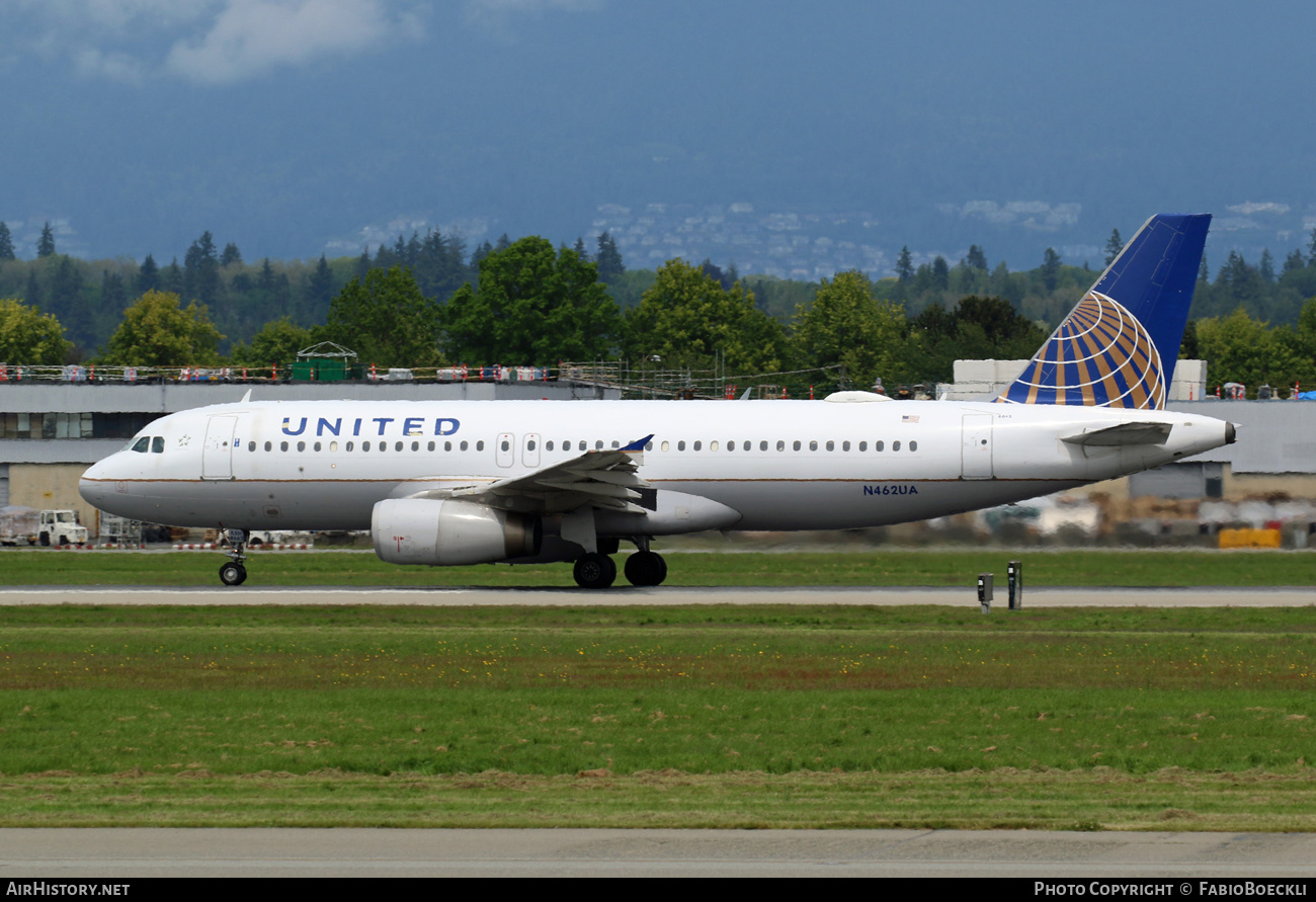 Aircraft Photo of N462UA | Airbus A320-232 | United Airlines | AirHistory.net #528508