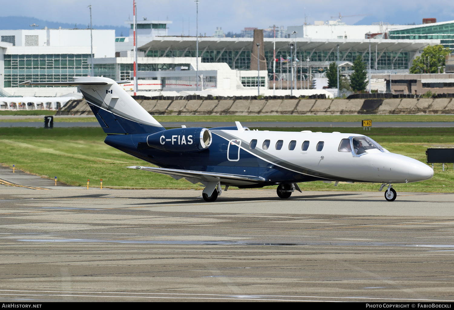 Aircraft Photo of C-FIAS | Cessna 525A CitationJet CJ2+ | AirHistory.net #528517