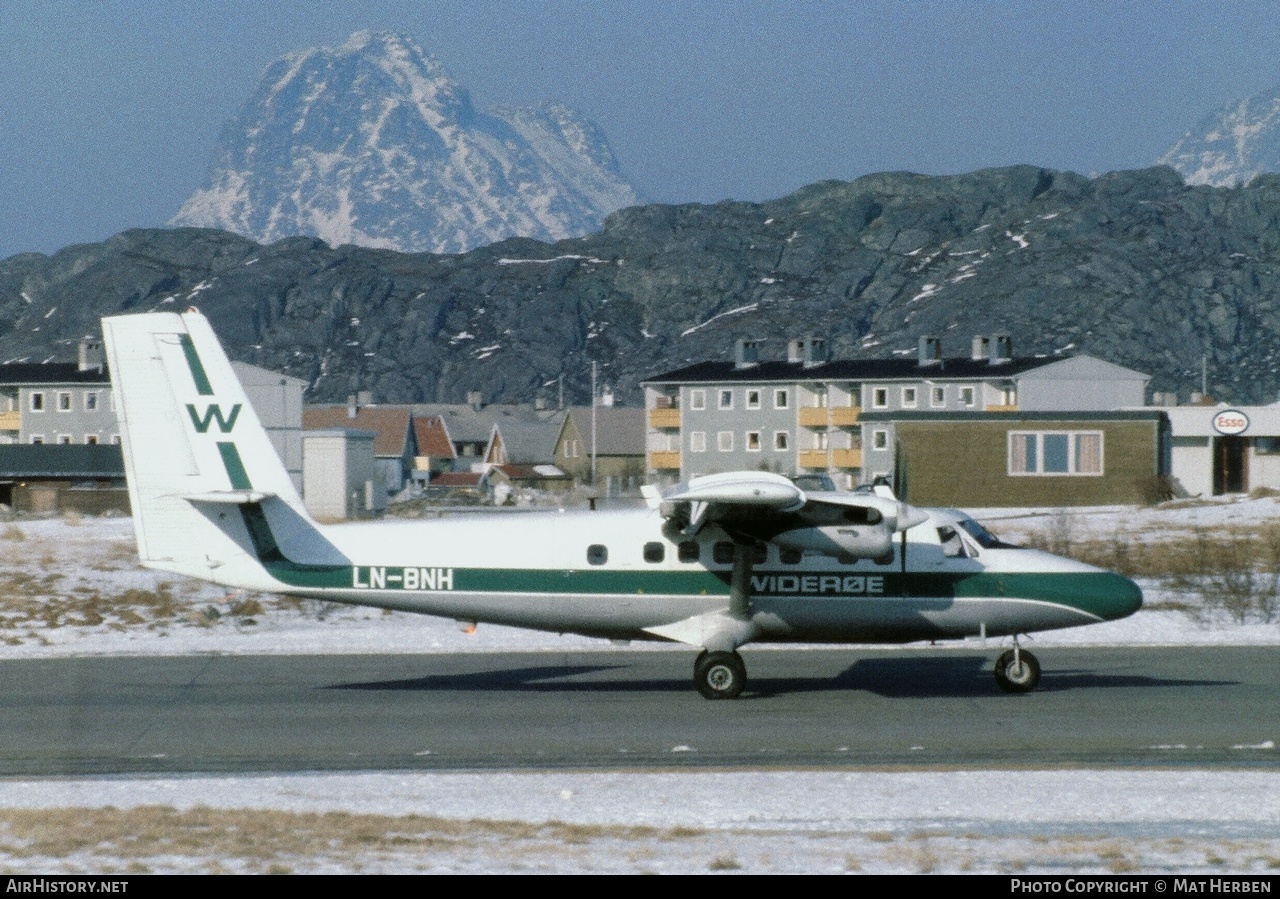 Aircraft Photo of LN-BNH | De Havilland Canada DHC-6-300 Twin Otter | Widerøe | AirHistory.net #528538