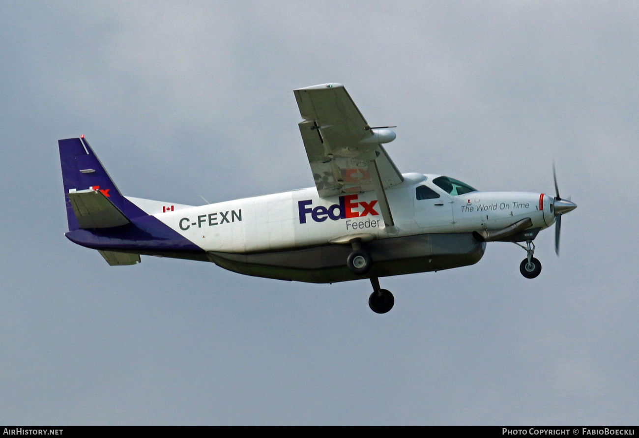 Aircraft Photo of C-FEXN | Cessna 208B Super Cargomaster | FedEx Feeder | AirHistory.net #528541