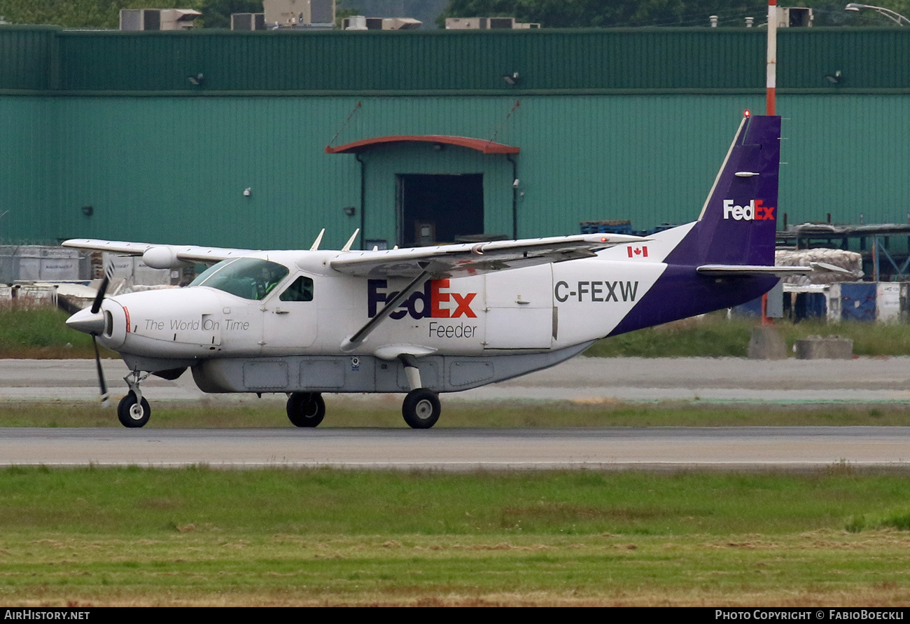 Aircraft Photo of C-FEXW | Cessna 208B Super Cargomaster | FedEx Feeder | AirHistory.net #528545