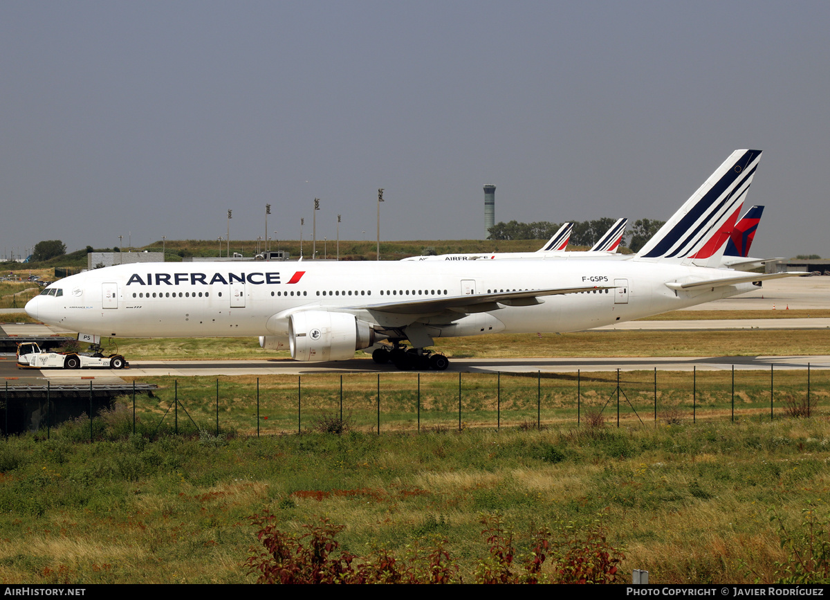 Aircraft Photo of F-GSPS | Boeing 777-228/ER | Air France | AirHistory.net #528564