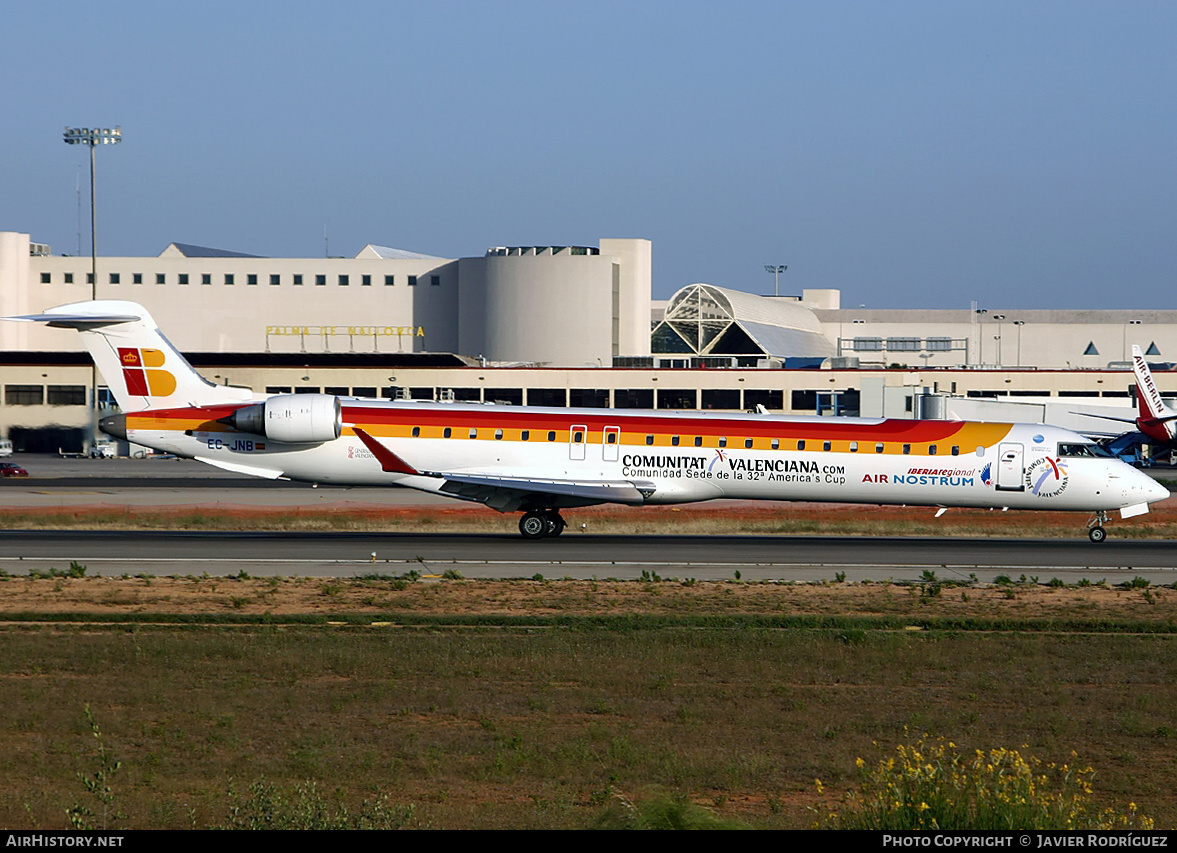 Aircraft Photo of EC-JNB | Bombardier CRJ-900 (CL-600-2D24) | Iberia Regional | AirHistory.net #528565