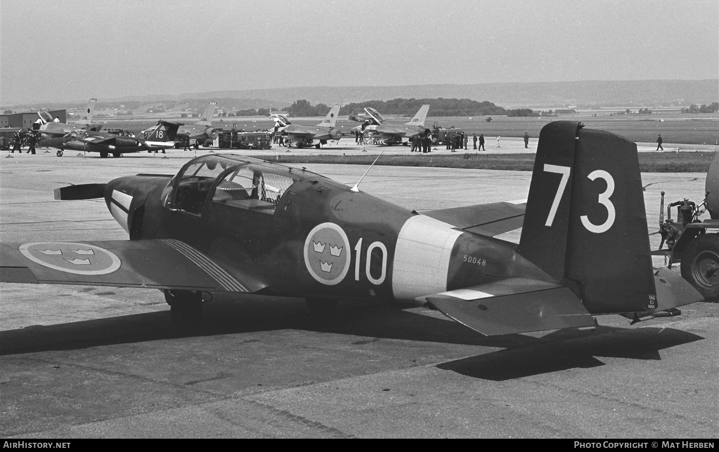 Aircraft Photo of 50048 | Saab Sk50B Safir (91B) | Sweden - Air Force | AirHistory.net #528577