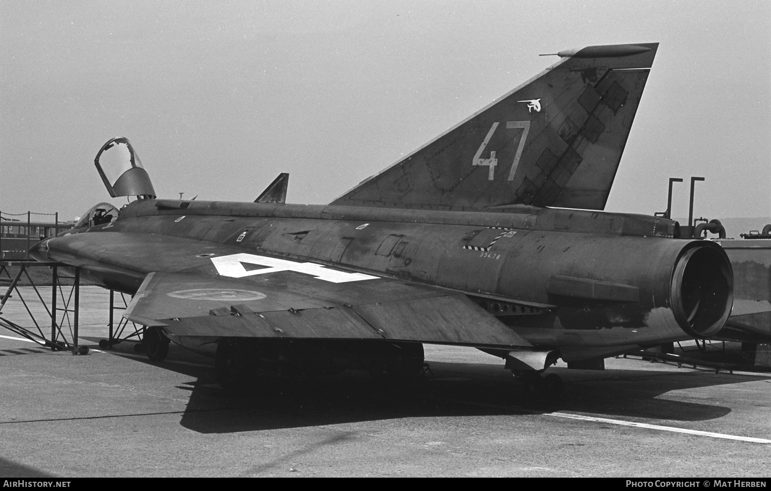 Aircraft Photo of 35478 | Saab J35F-1 Draken | Sweden - Air Force | AirHistory.net #528578