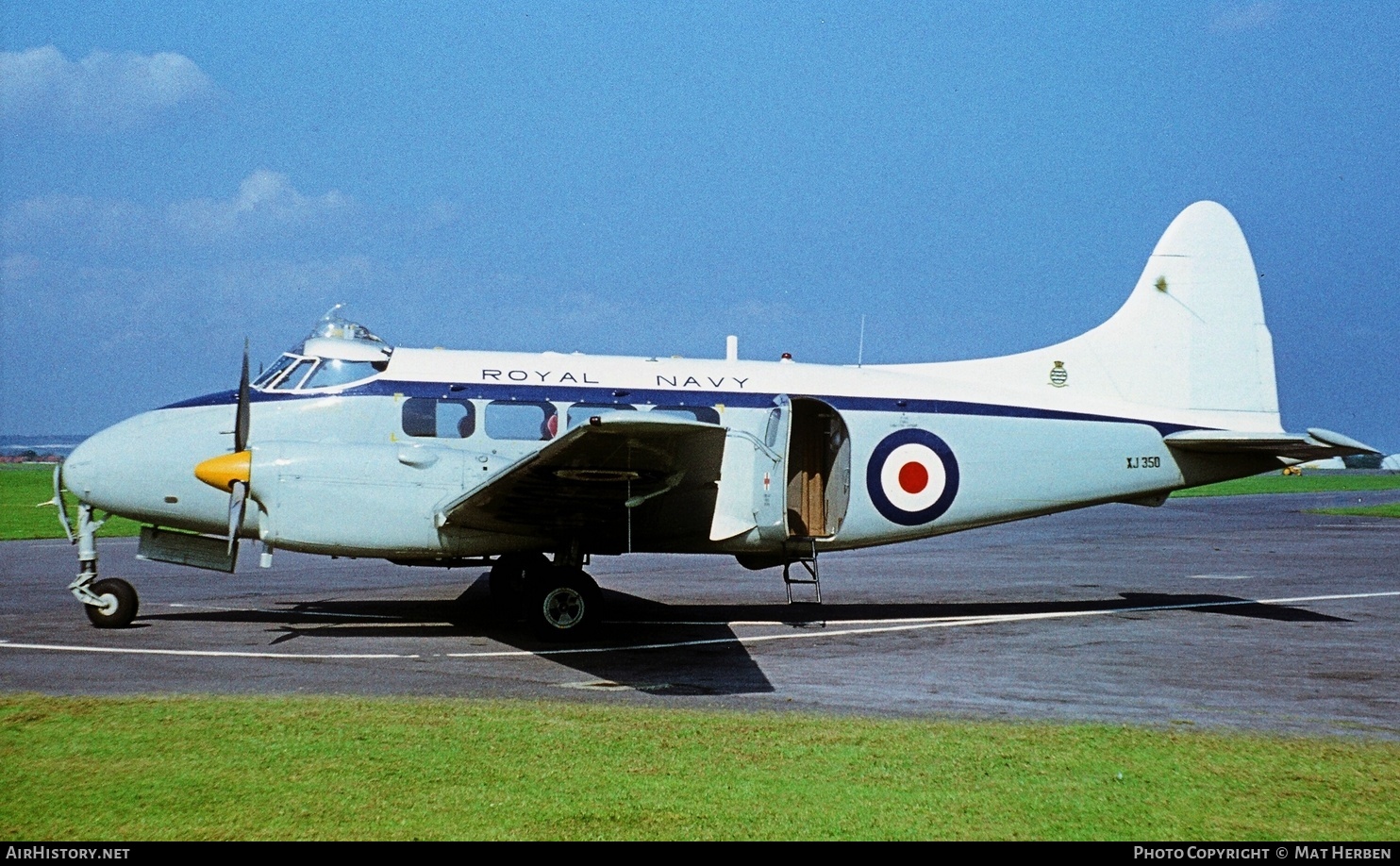 Aircraft Photo of XJ350 | De Havilland D.H. 104 Sea Devon C20 | UK - Navy | AirHistory.net #528580