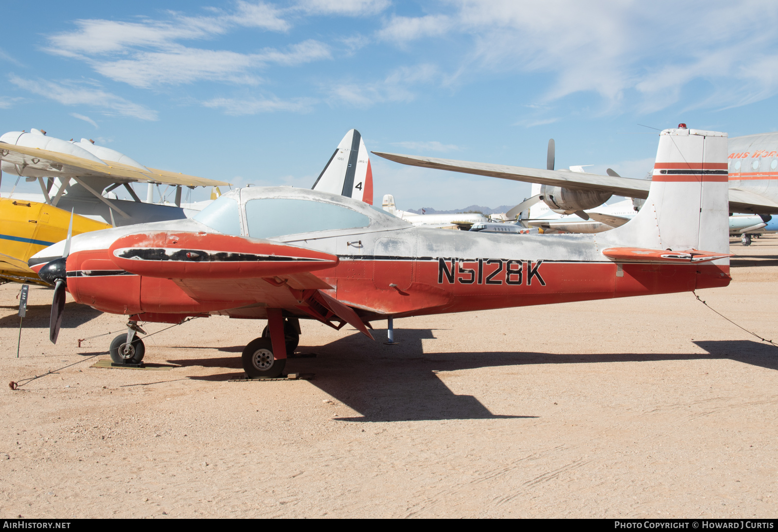 Aircraft Photo of N5128K | Temco D-16 Twin Navion | AirHistory.net #528601