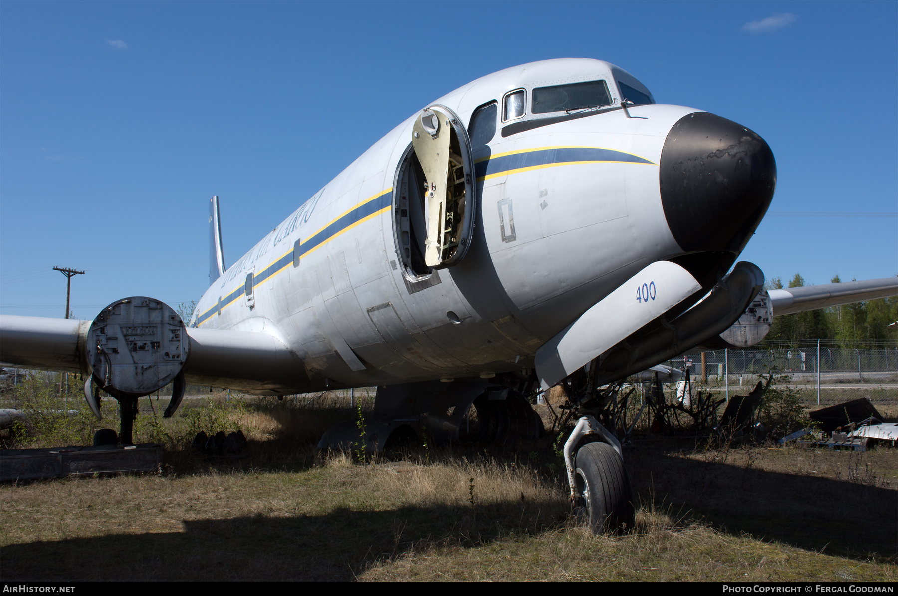 Aircraft Photo of N400UA | Douglas DC-6A | Everts Air Cargo | AirHistory.net #528610