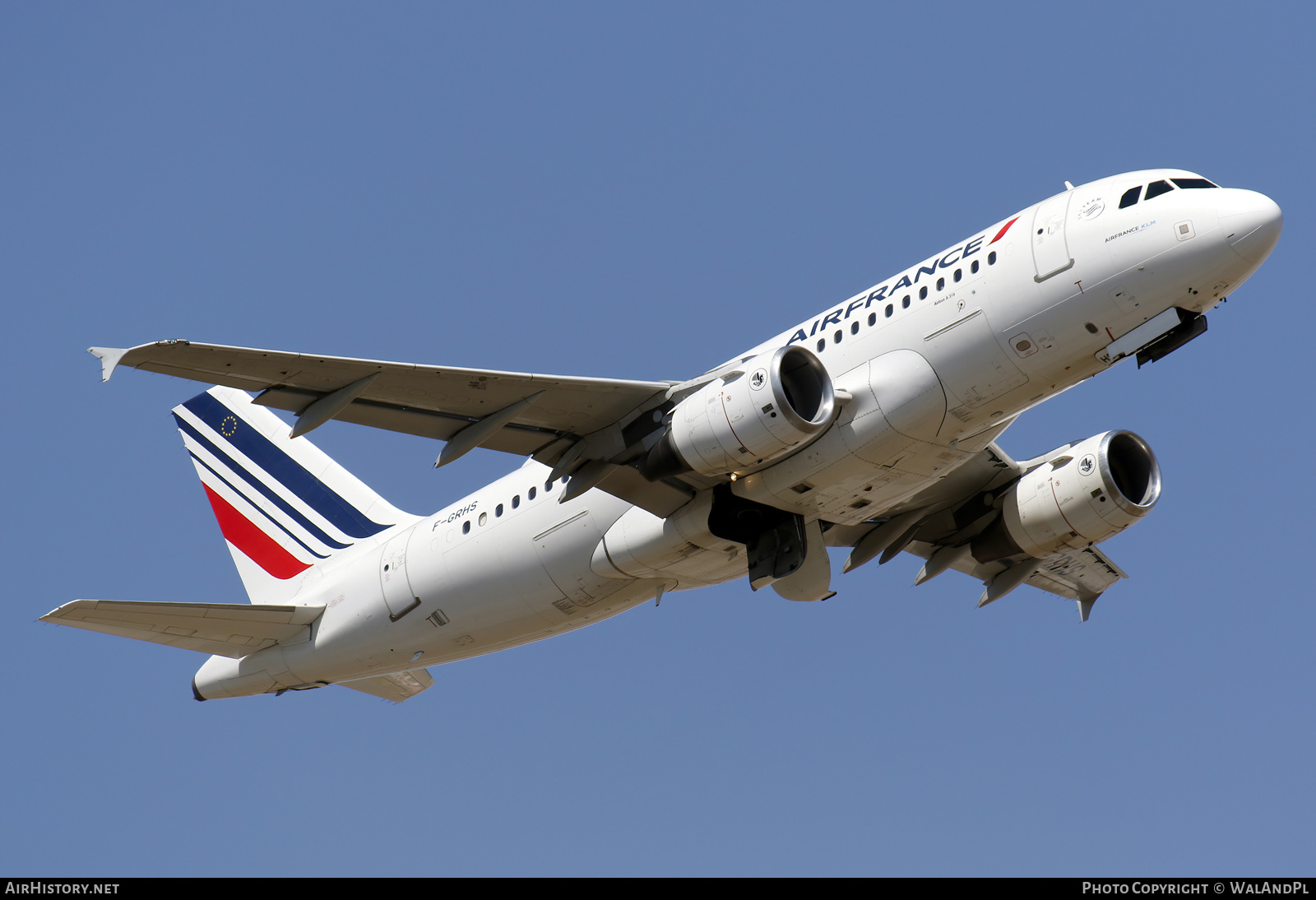 Aircraft Photo of F-GRHS | Airbus A319-111 | Air France | AirHistory.net #528612