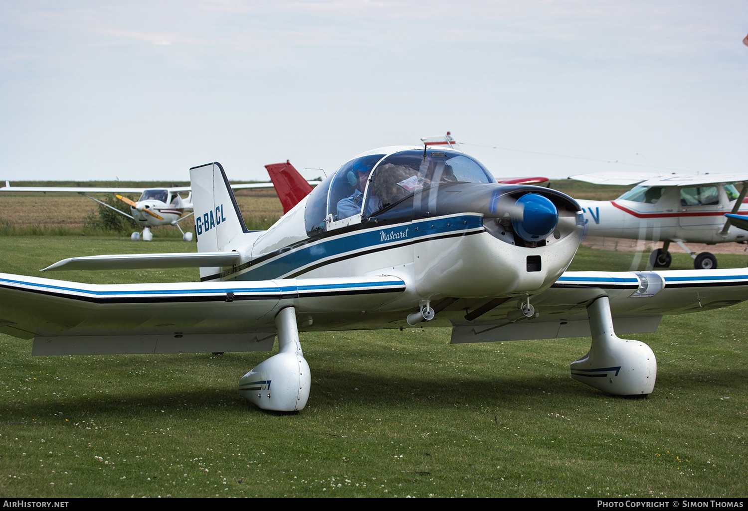 Aircraft Photo of G-BACL | SAN Jodel D-150 Mascaret | AirHistory.net #528615