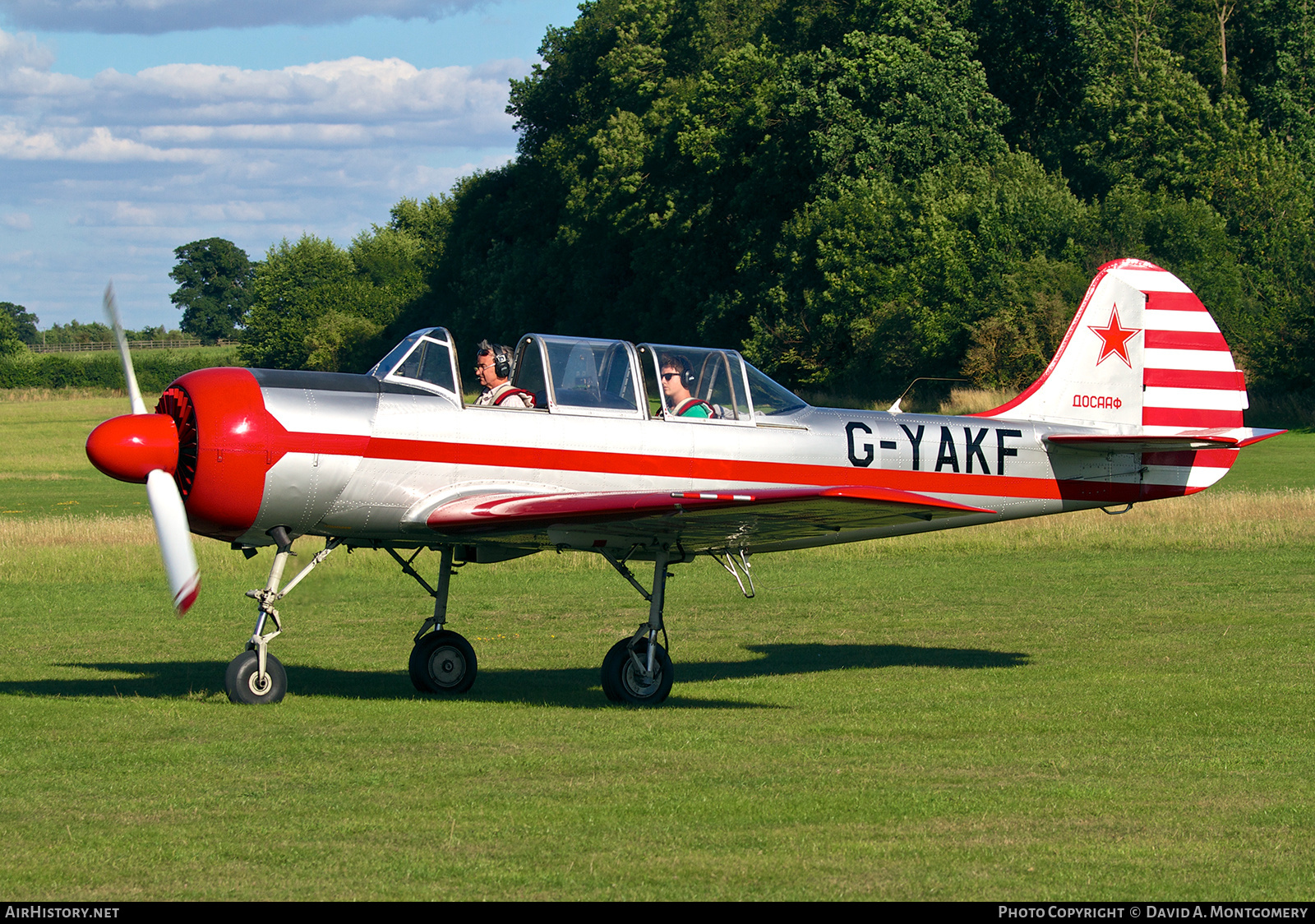 Aircraft Photo of G-YAKF | Yakovlev Yak-52 | Soviet Union - DOSAAF | AirHistory.net #528640