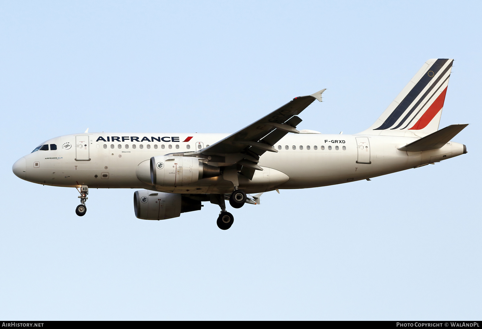 Aircraft Photo of F-GRXD | Airbus A319-111 | Air France | AirHistory.net #528642