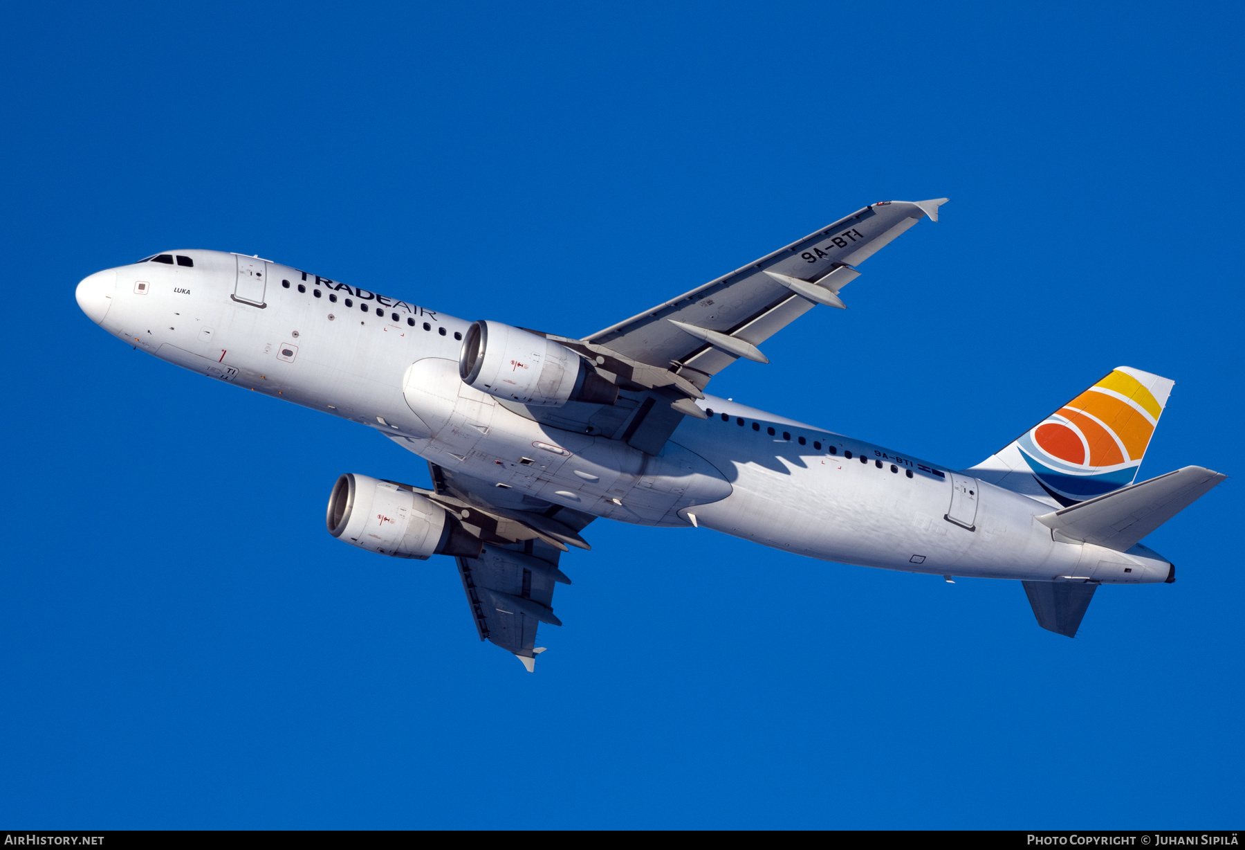 Aircraft Photo of 9A-BTI | Airbus A320-214 | Trade Air | AirHistory.net #528654