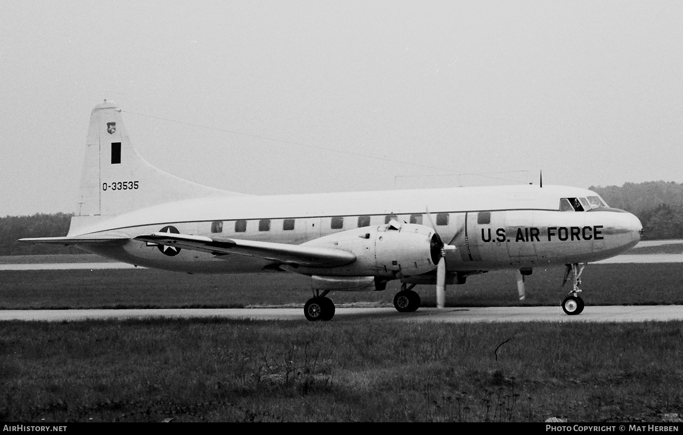 Aircraft Photo of 53-3535 / 0-33535 | Convair T-29D | USA - Air Force | AirHistory.net #528659