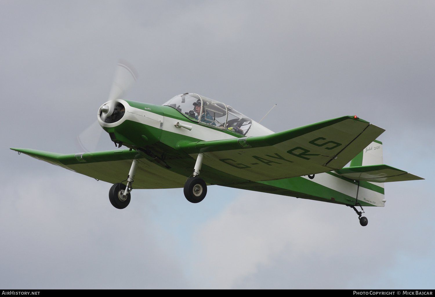 Aircraft Photo of G-AYRS | Jodel D-120A Paris-Nice | AirHistory.net #528661