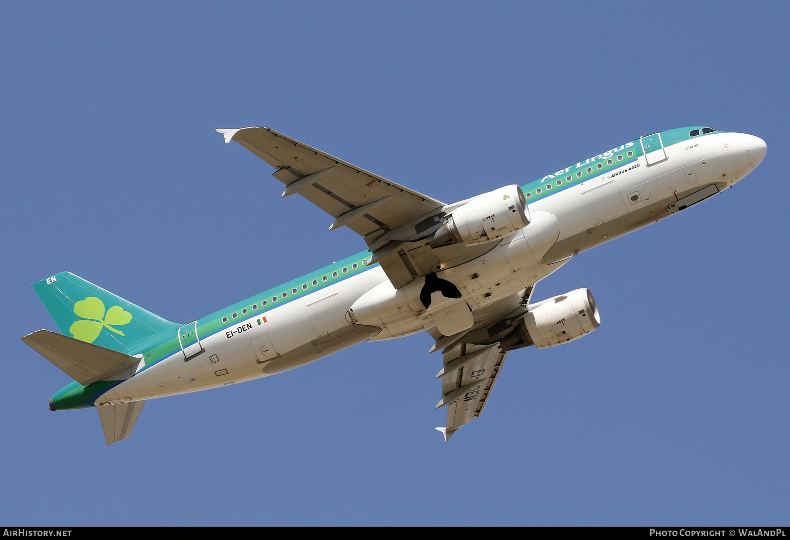Aircraft Photo of EI-DEN | Airbus A320-214 | Aer Lingus | AirHistory.net #528674