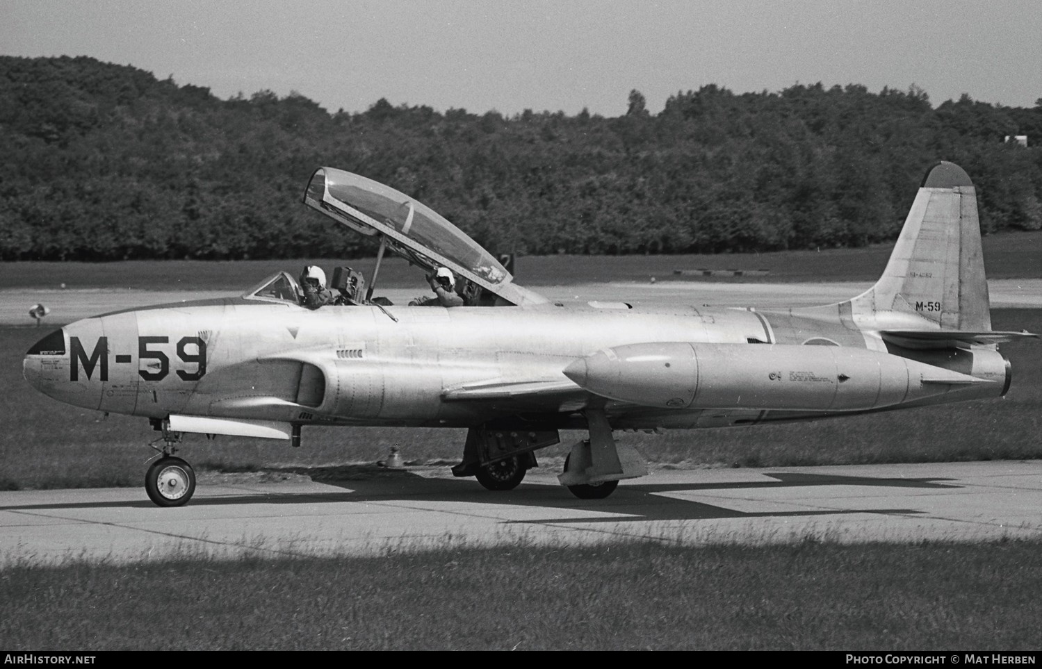 Aircraft Photo of M-59 | Lockheed T-33A | Netherlands - Air Force | AirHistory.net #528680