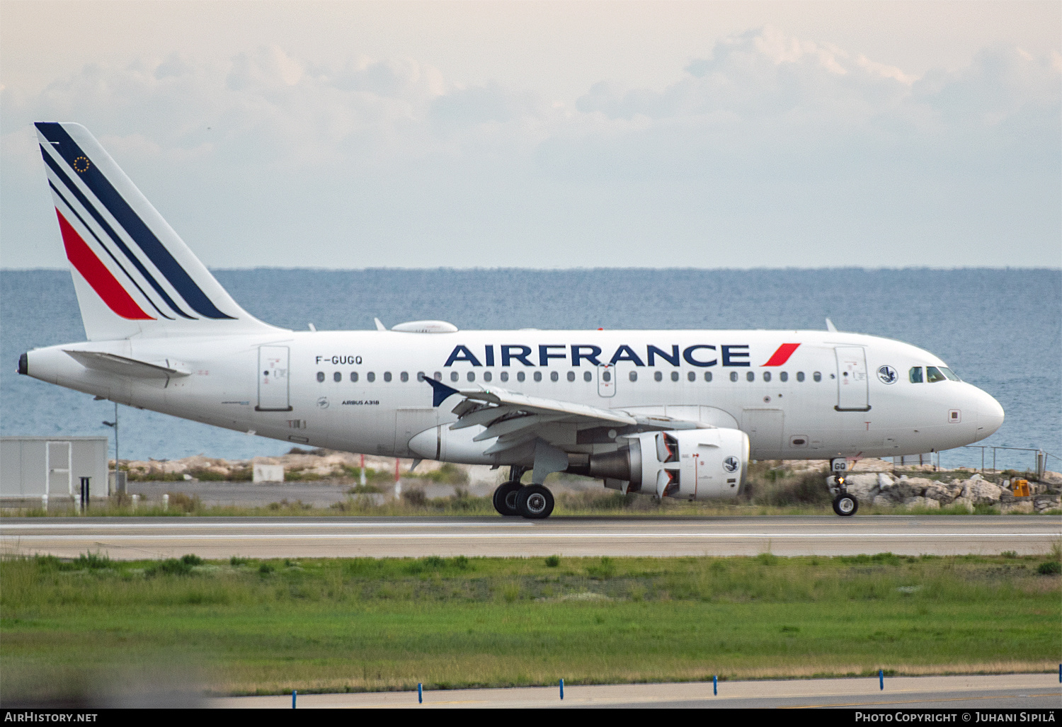 Aircraft Photo of F-GUGQ | Airbus A318-111 | Air France | AirHistory.net #528688