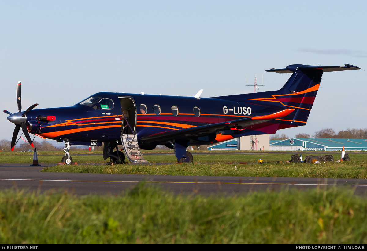 Aircraft Photo of G-LUSO | Pilatus PC-12NG (PC-12/47E) | AirHistory.net #528692