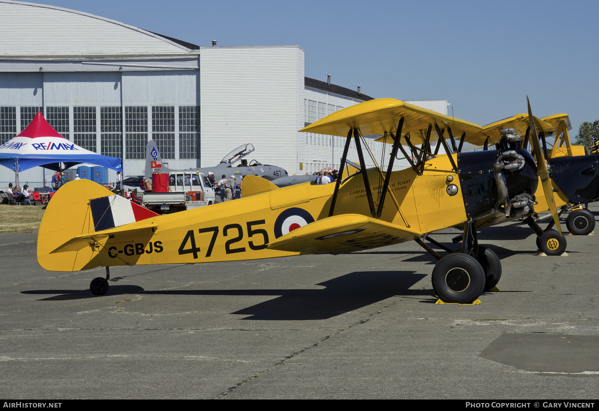 Aircraft Photo of C-GBJS | Fleet 16B Finch Mk2 | Canada - Air Force | AirHistory.net #528694