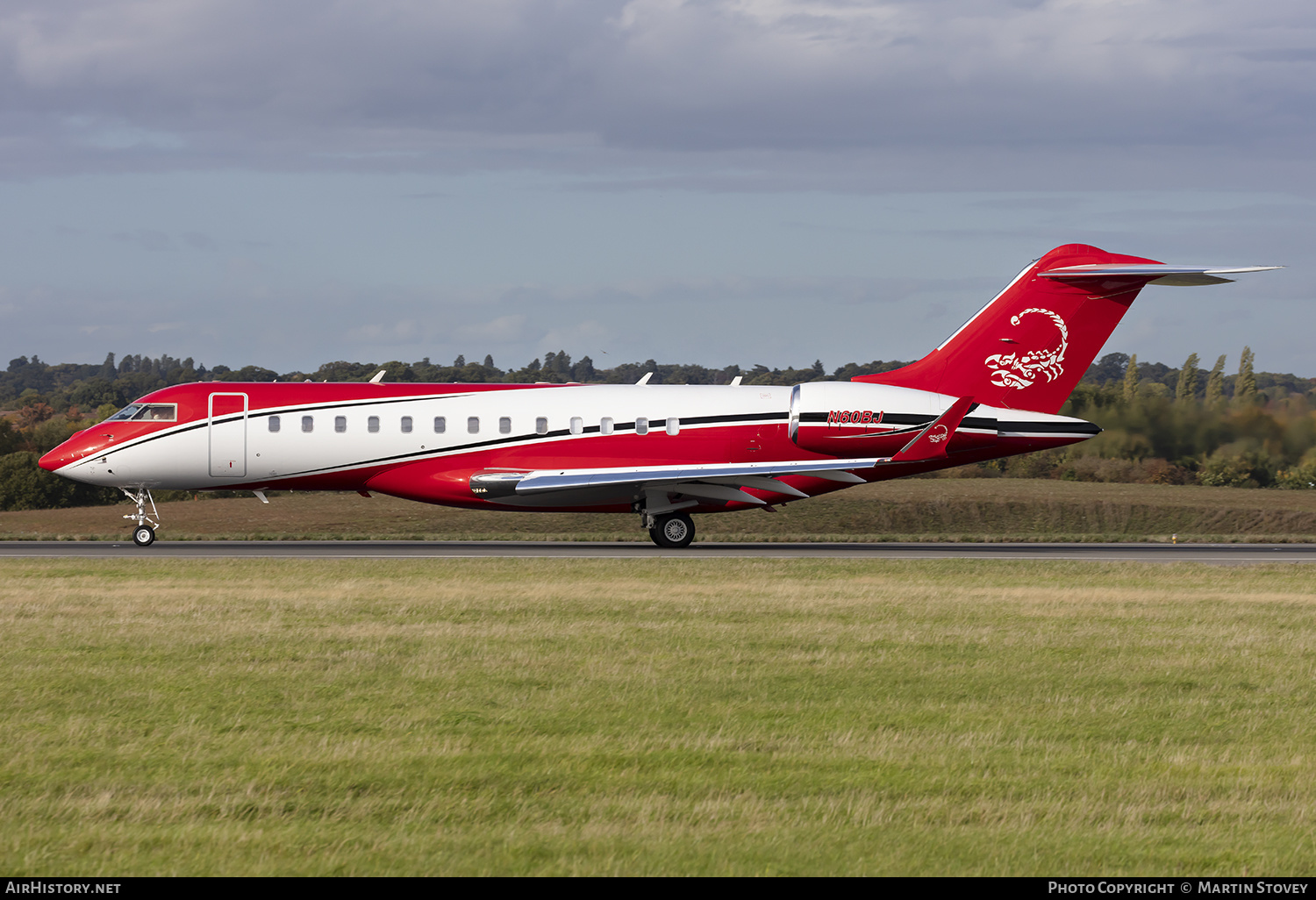 Aircraft Photo of N60BJ | Bombardier Global Express XRS (BD-700-1A10) | AirHistory.net #528703