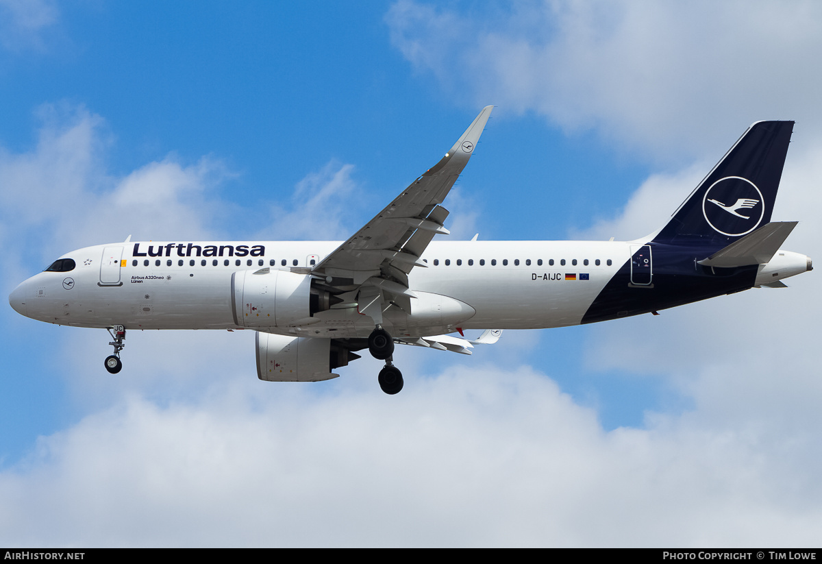 Aircraft Photo of D-AIJC | Airbus A320-271N | Lufthansa | AirHistory.net #528708