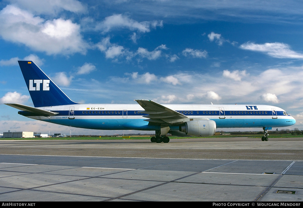 Aircraft Photo of EC-EGH | Boeing 757-2G5 | LTE International Airways | AirHistory.net #528729