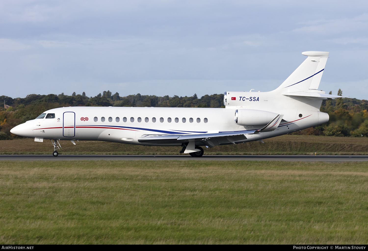 Aircraft Photo of TC-SSA | Dassault Falcon 8X | AirHistory.net #528730