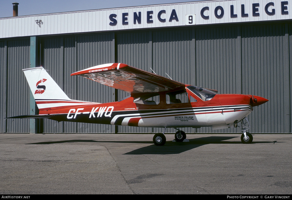 Aircraft Photo of CF-KWQ | Cessna 177RG Cardinal RG | Seneca College | AirHistory.net #528733