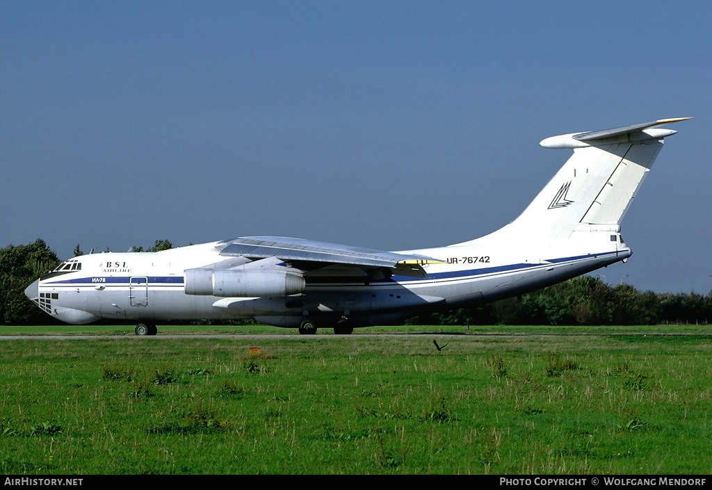 Aircraft Photo of UR-76742 | Ilyushin Il-78 | BSL Airline | AirHistory.net #528735