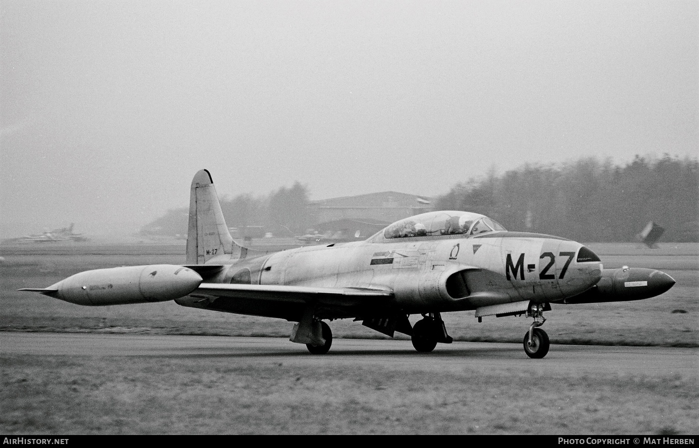 Aircraft Photo of M-27 / 52-9922 | Lockheed T-33A | Netherlands - Air Force | AirHistory.net #528738