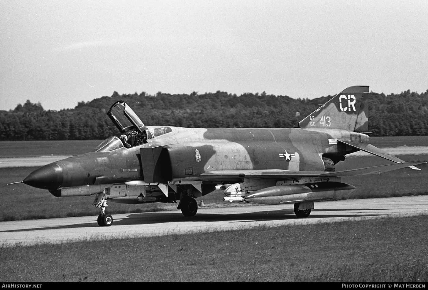 Aircraft Photo of 68-0413 / AF68-413 | McDonnell Douglas F-4E Phantom II | USA - Air Force | AirHistory.net #528748