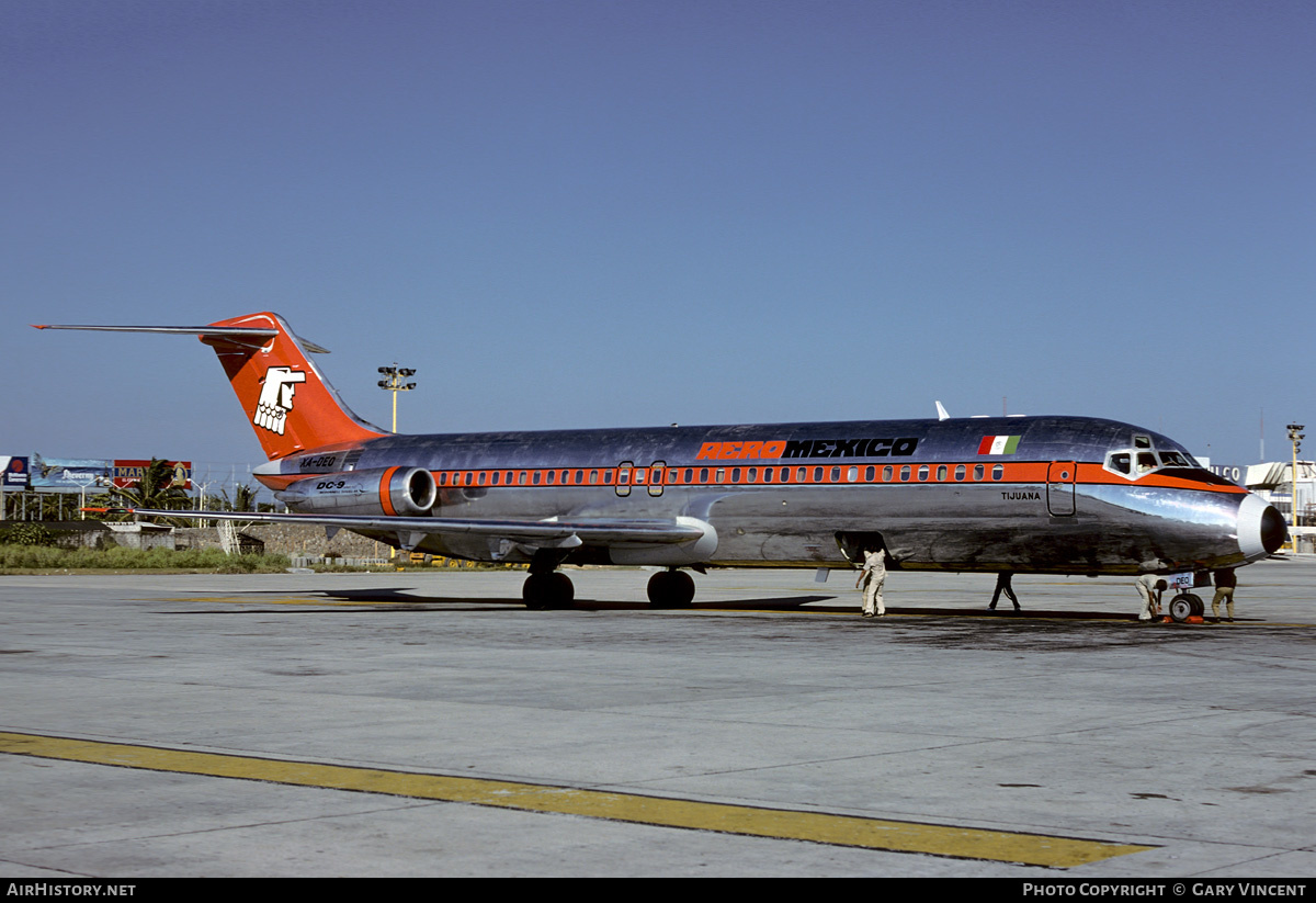Aircraft Photo of XA-DEO | McDonnell Douglas DC-9-32 | AeroMéxico | AirHistory.net #528760