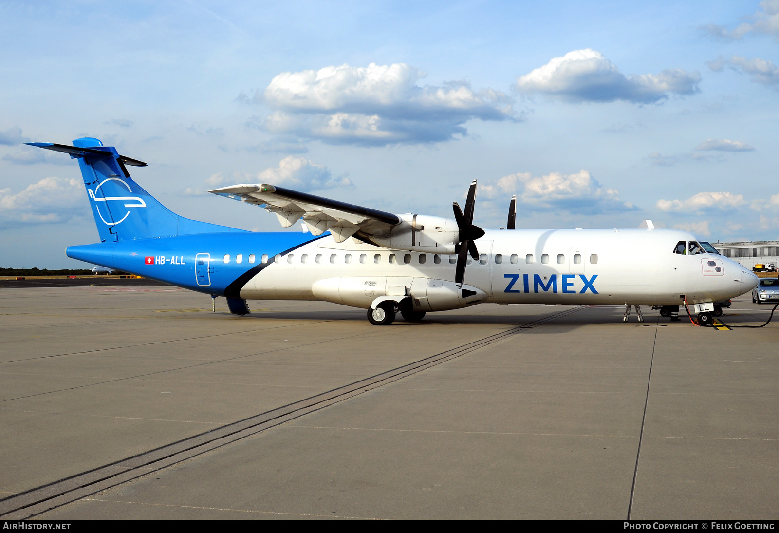 Aircraft Photo of HB-ALL | ATR ATR-72-202/F | Zimex Aviation | AirHistory.net #528766