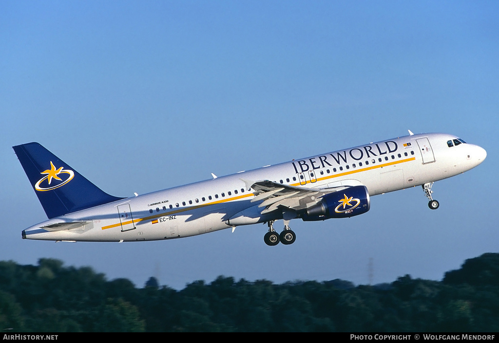 Aircraft Photo of EC-INZ | Airbus A320-214 | Iberworld Airlines | AirHistory.net #528776