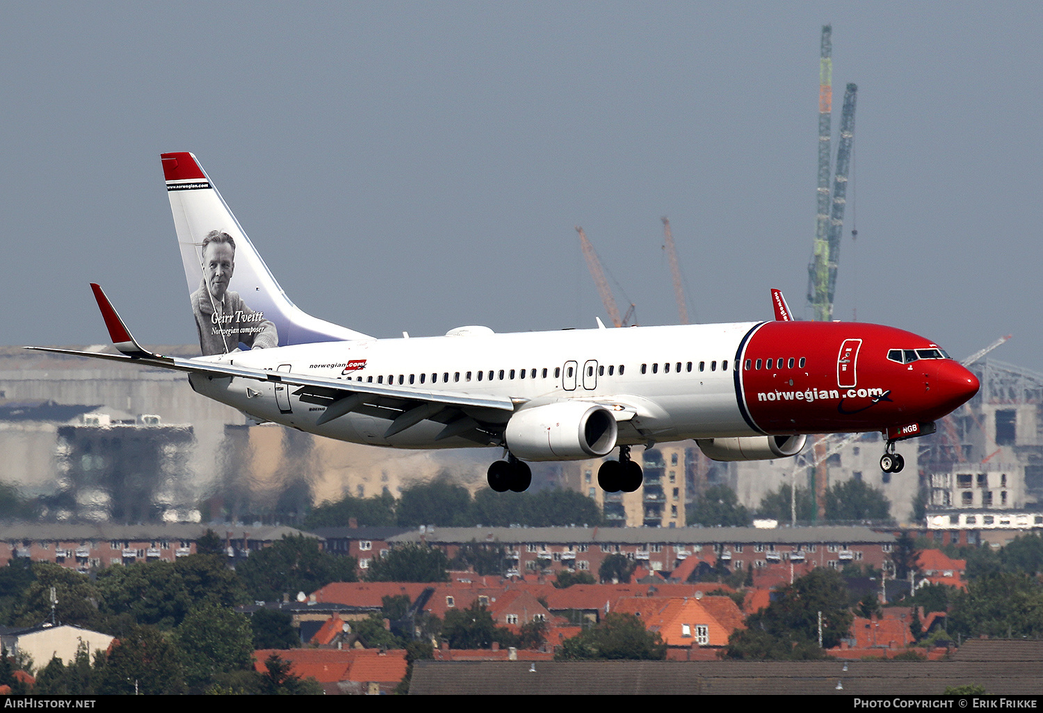 Aircraft Photo of LN-NGB | Boeing 737-8JP | Norwegian | AirHistory.net #528779