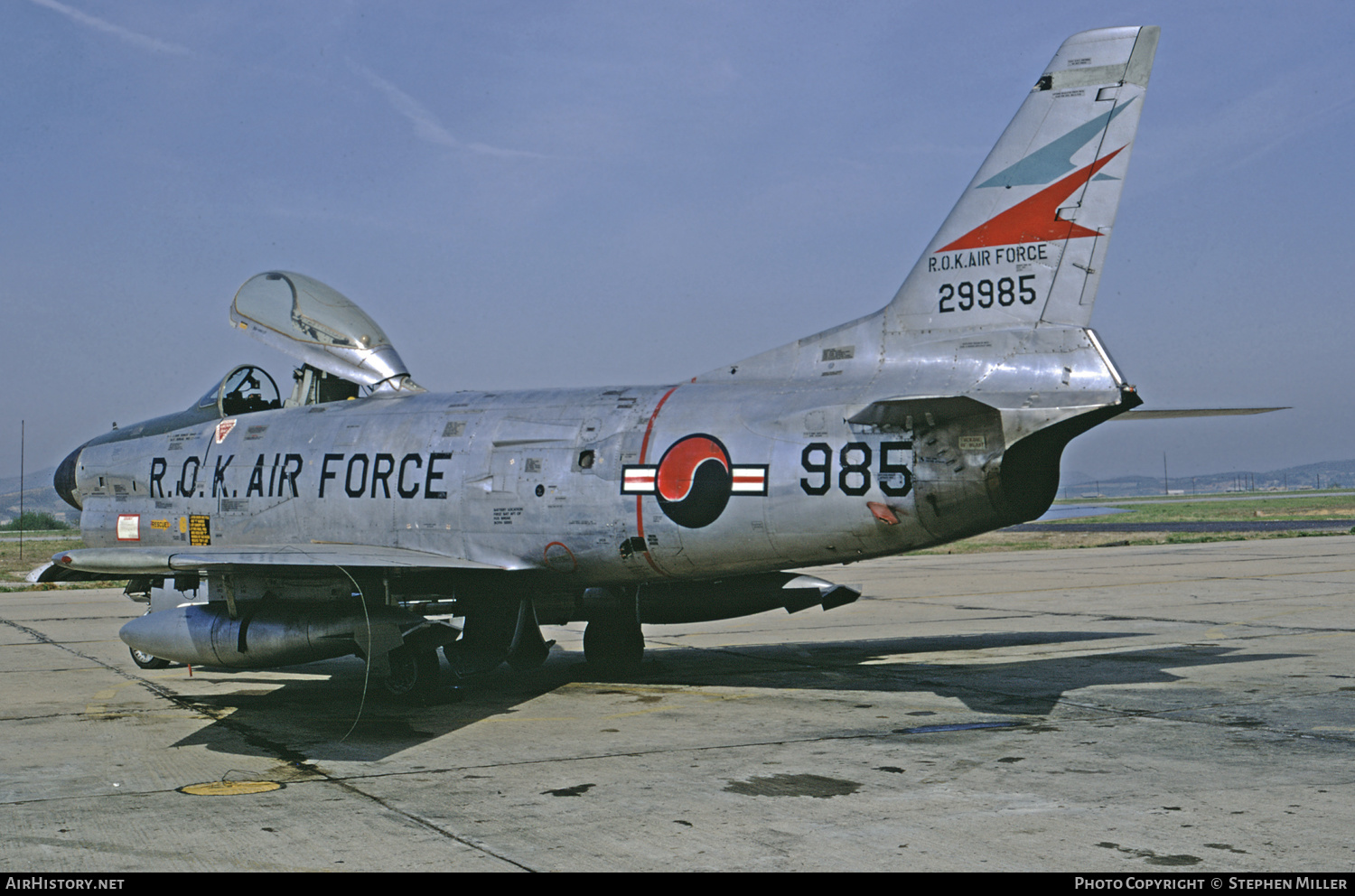Aircraft Photo of 52-9985 / 29985 | North American F-86D Sabre | South Korea - Air Force | AirHistory.net #528783