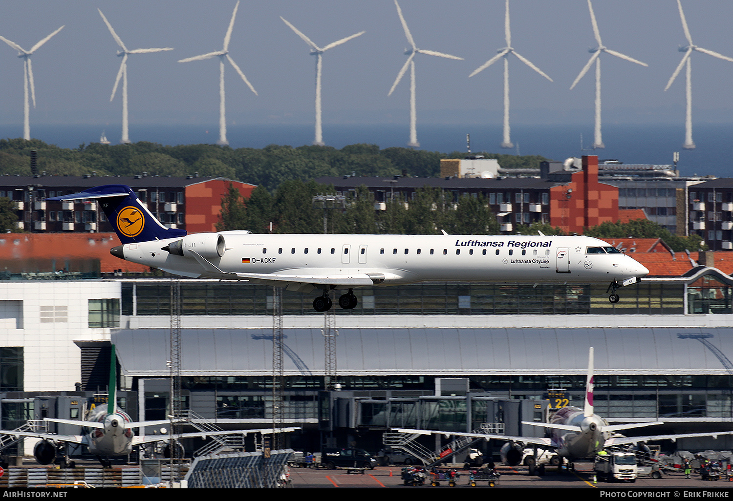 Aircraft Photo of D-ACKF | Bombardier CRJ-900LR (CL-600-2D24) | Lufthansa Regional | AirHistory.net #528786