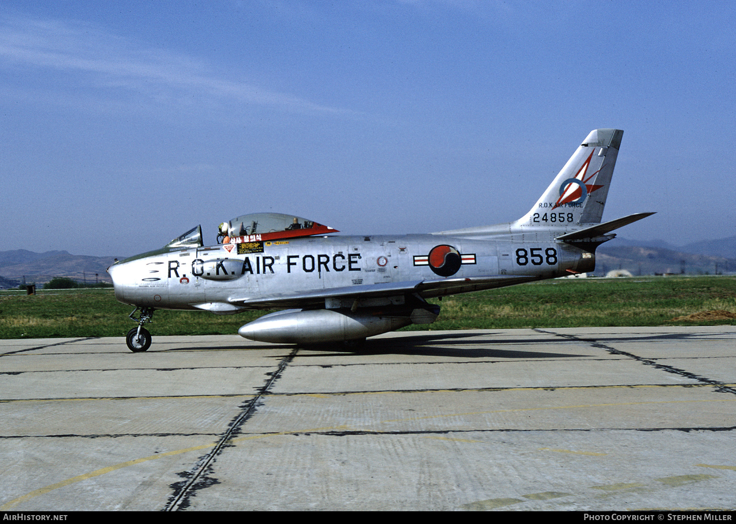 Aircraft Photo of 52-4858 / 24858 | North American RF-86F Sabre | South Korea - Air Force | AirHistory.net #528794