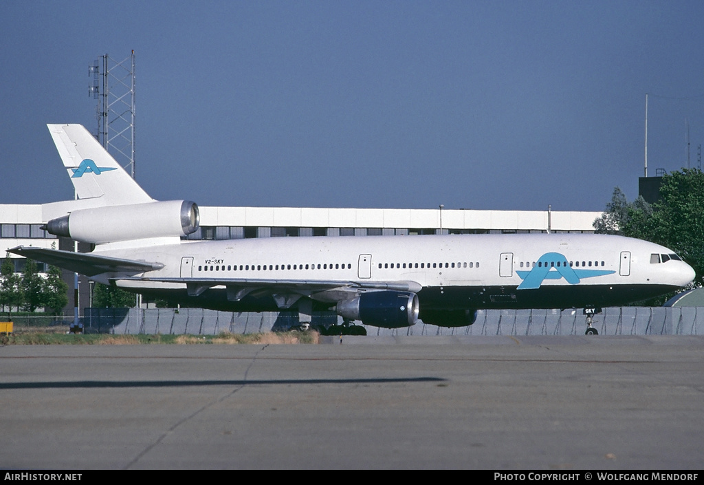 Aircraft Photo of V2-SKY | McDonnell Douglas DC-10-15 | Aerowings | AirHistory.net #528798