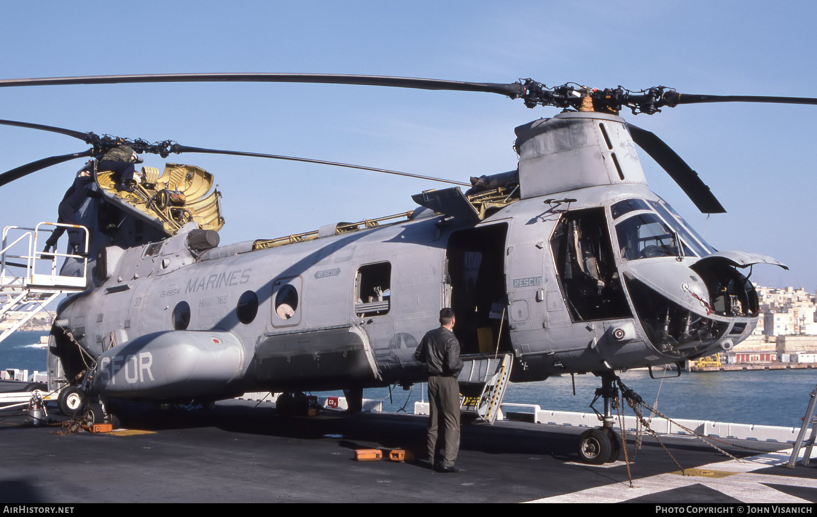 Aircraft Photo of 154854 | Boeing Vertol CH-46E Sea Knight | USA - Marines | AirHistory.net #528816