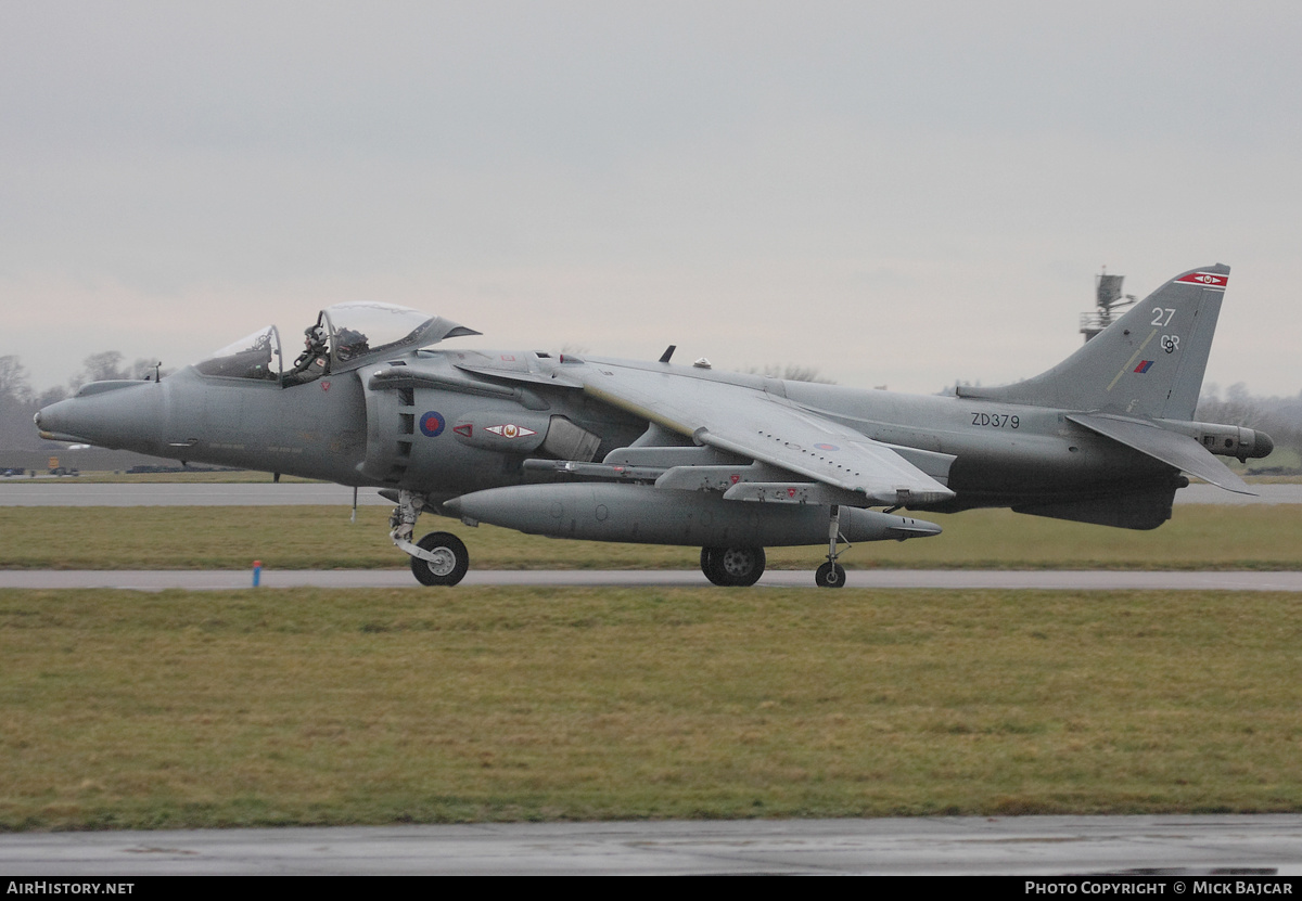 Aircraft Photo of ZD379 | British Aerospace Harrier GR9 | UK - Air Force | AirHistory.net #528827
