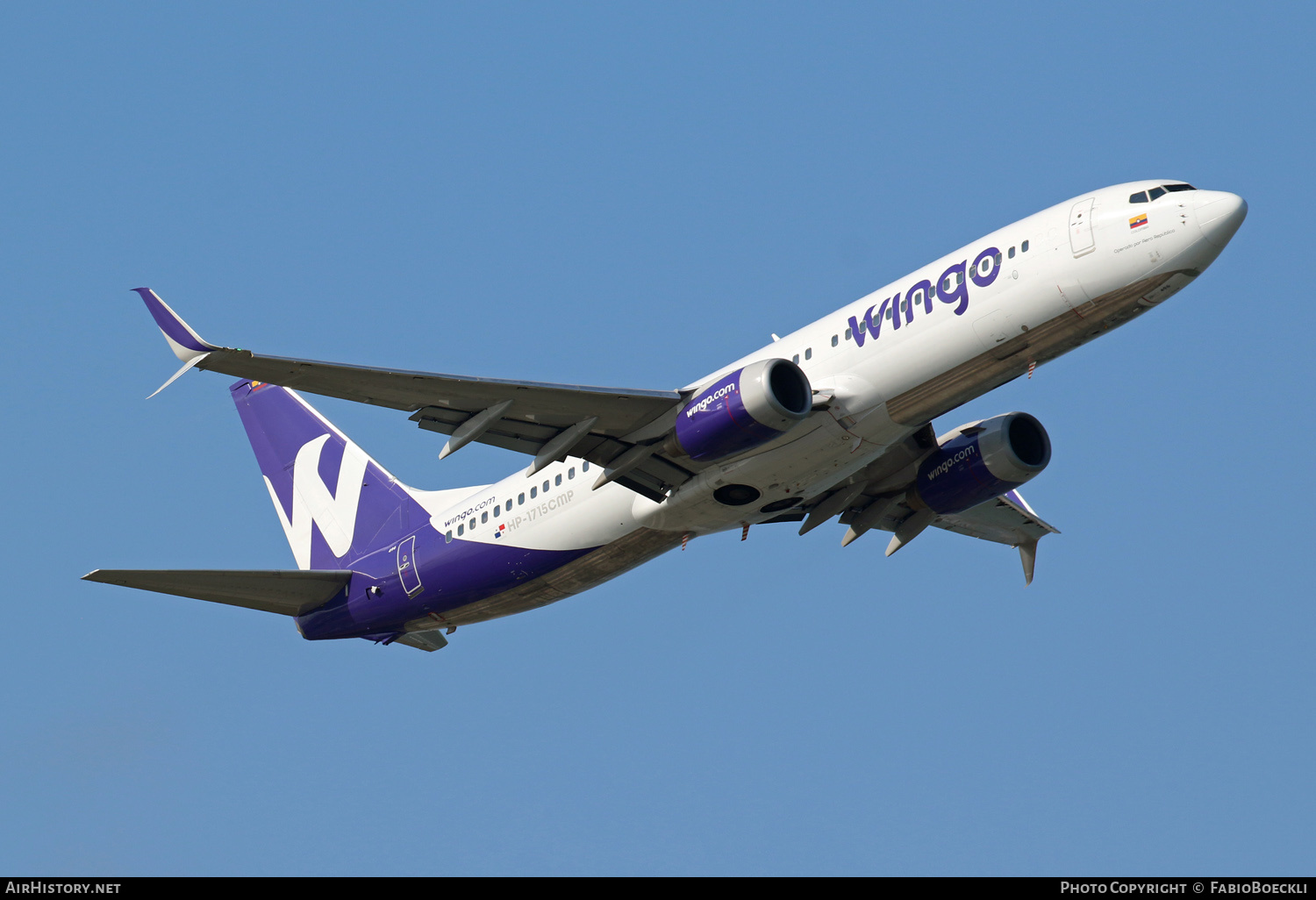 Aircraft Photo of HP-1715CMP | Boeing 737-8V3 | Wingo | AirHistory.net #528834