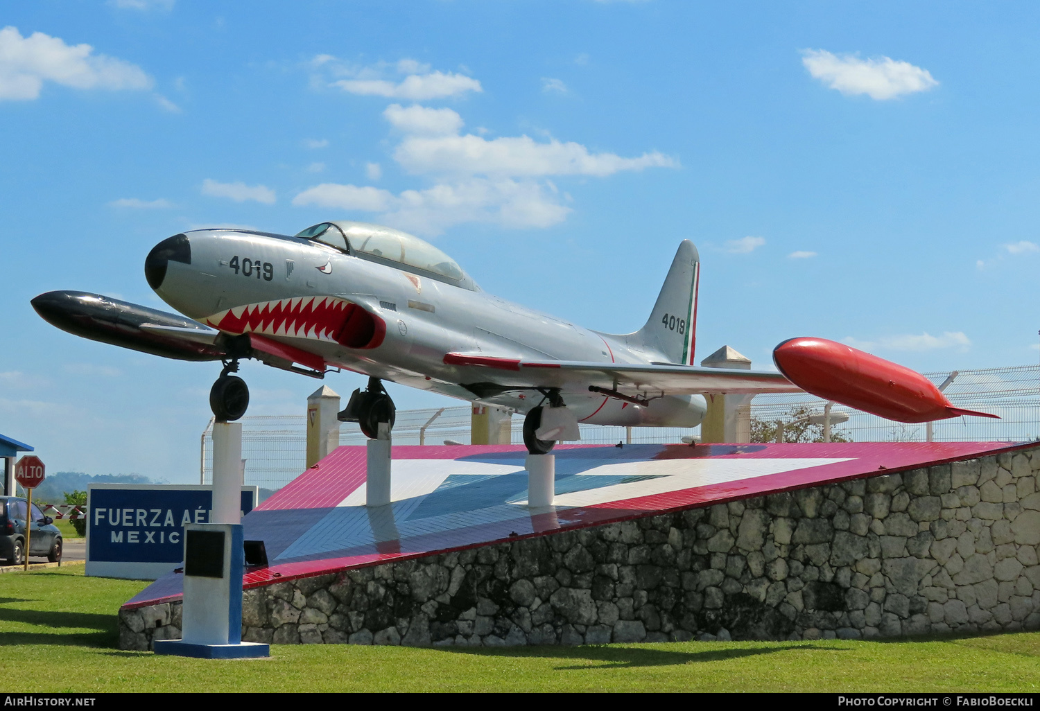 Aircraft Photo of 4019 | Lockheed T-33A | Mexico - Air Force | AirHistory.net #528842