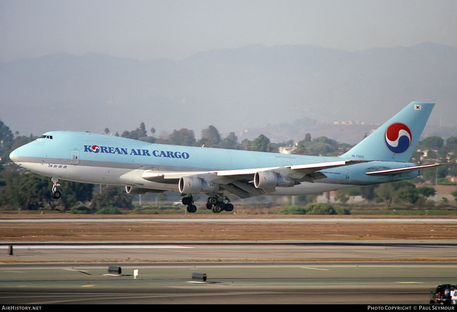 Aircraft Photo of HL7452 | Boeing 747-2B5F/SCD | Korean Air Cargo | AirHistory.net #528856