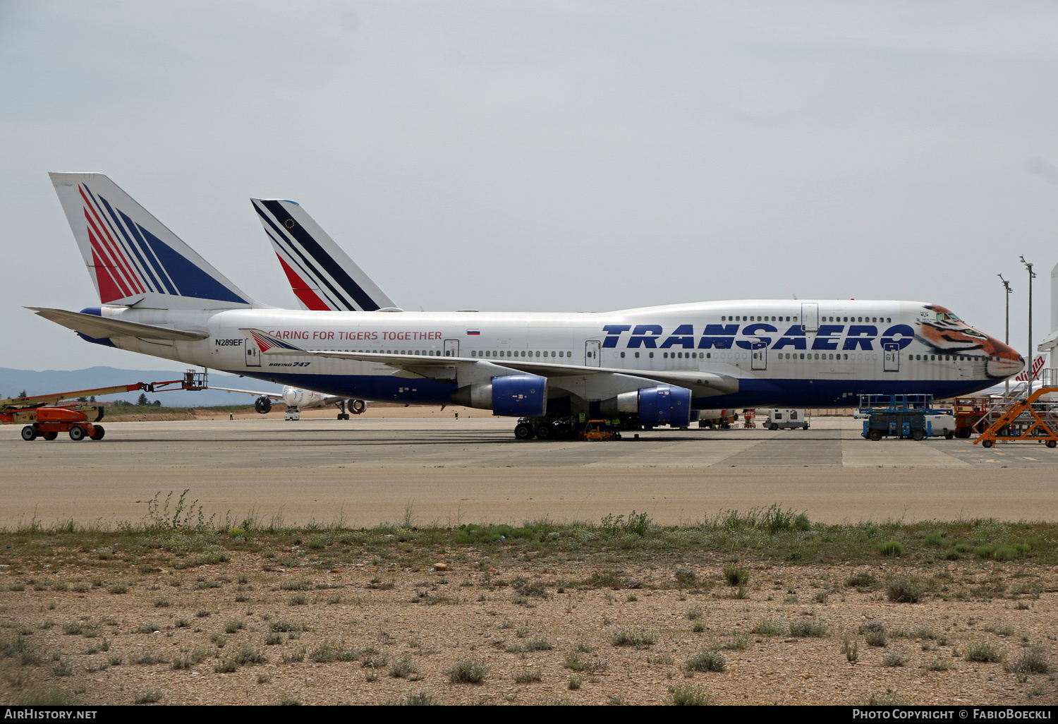 Aircraft Photo of N289EF | Boeing 747-412 | Transaero Airlines | AirHistory.net #528860