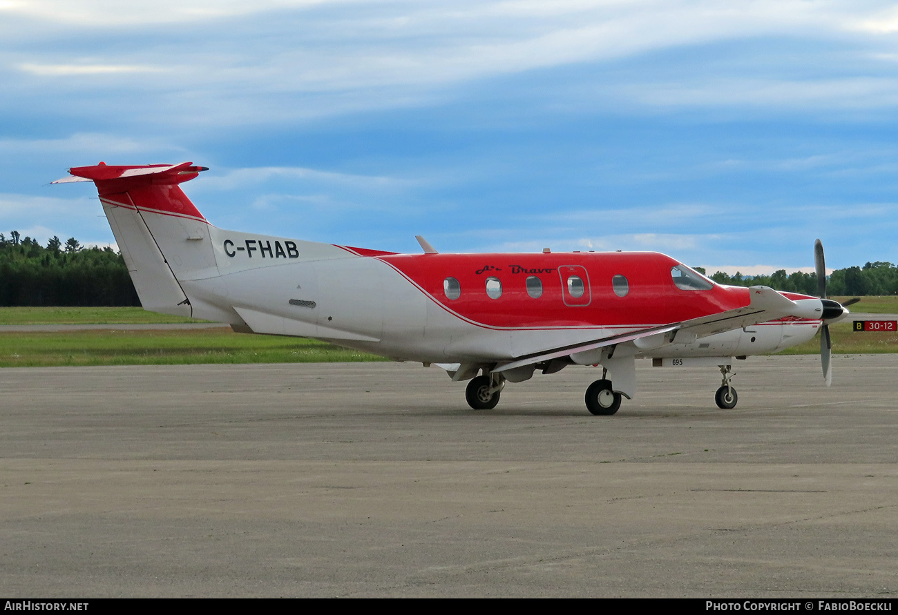 Aircraft Photo of C-FHAB | Pilatus PC-12/47 | Air Bravo | AirHistory.net #528862