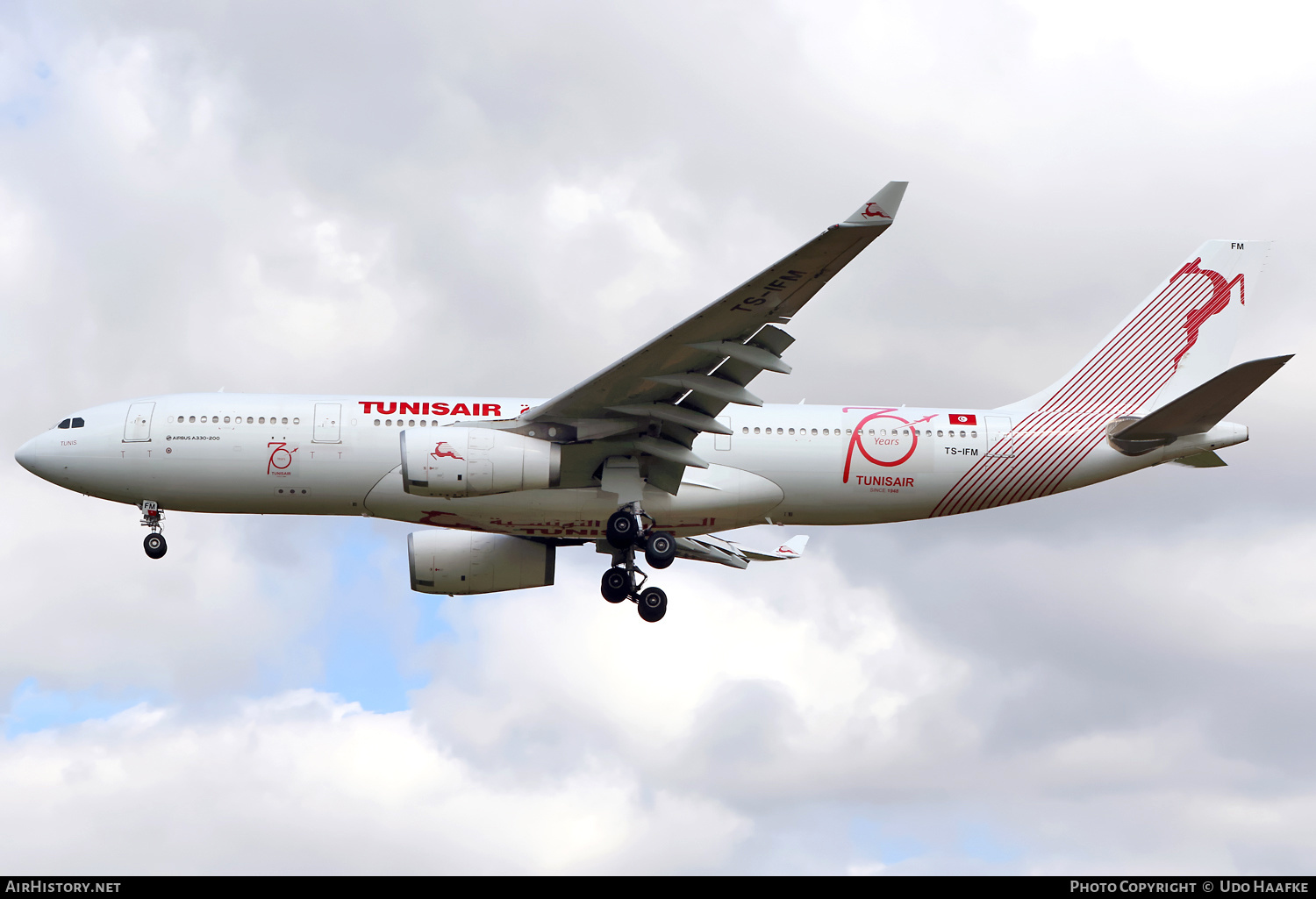 Aircraft Photo of TS-IFM | Airbus A330-243 | Tunisair | AirHistory.net #528880